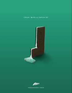 Andes Indescribably fresh - crisp print ad