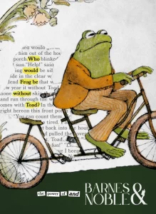 Toad and Frog Print Ad
